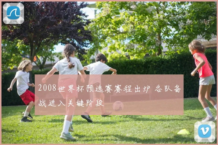 2008世界杯预选赛赛程出炉 各队备战进入关键阶段