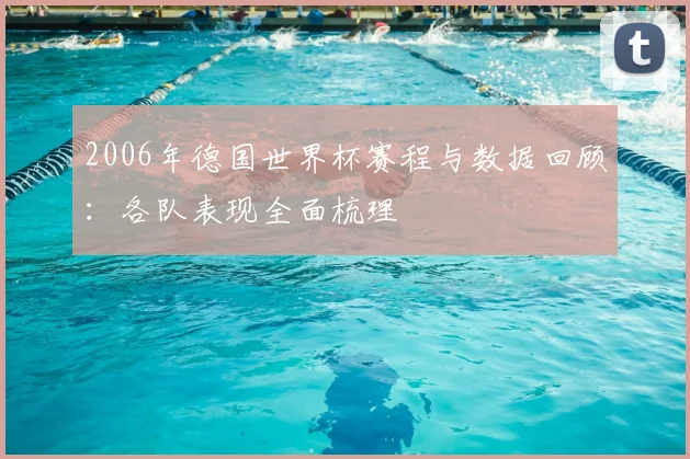2006年德国世界杯赛程与数据回顾：各队表现全面梳理